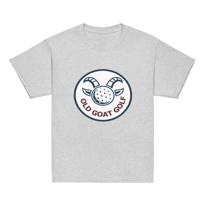 Classic | Youth T Shirt | Old Goat Golf | Badge Logo