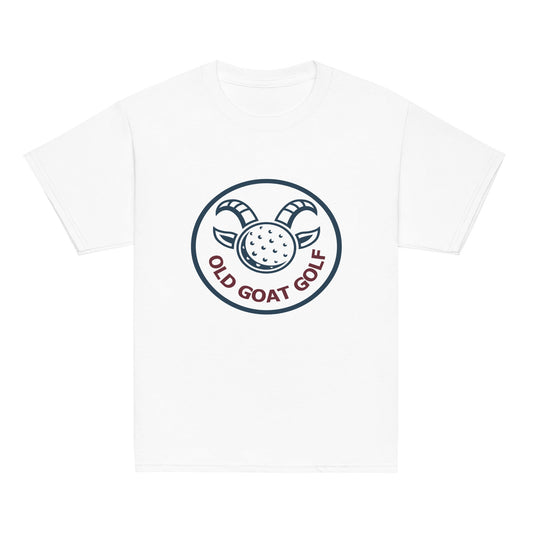 Classic | Youth T Shirt | Old Goat Golf | Badge Logo