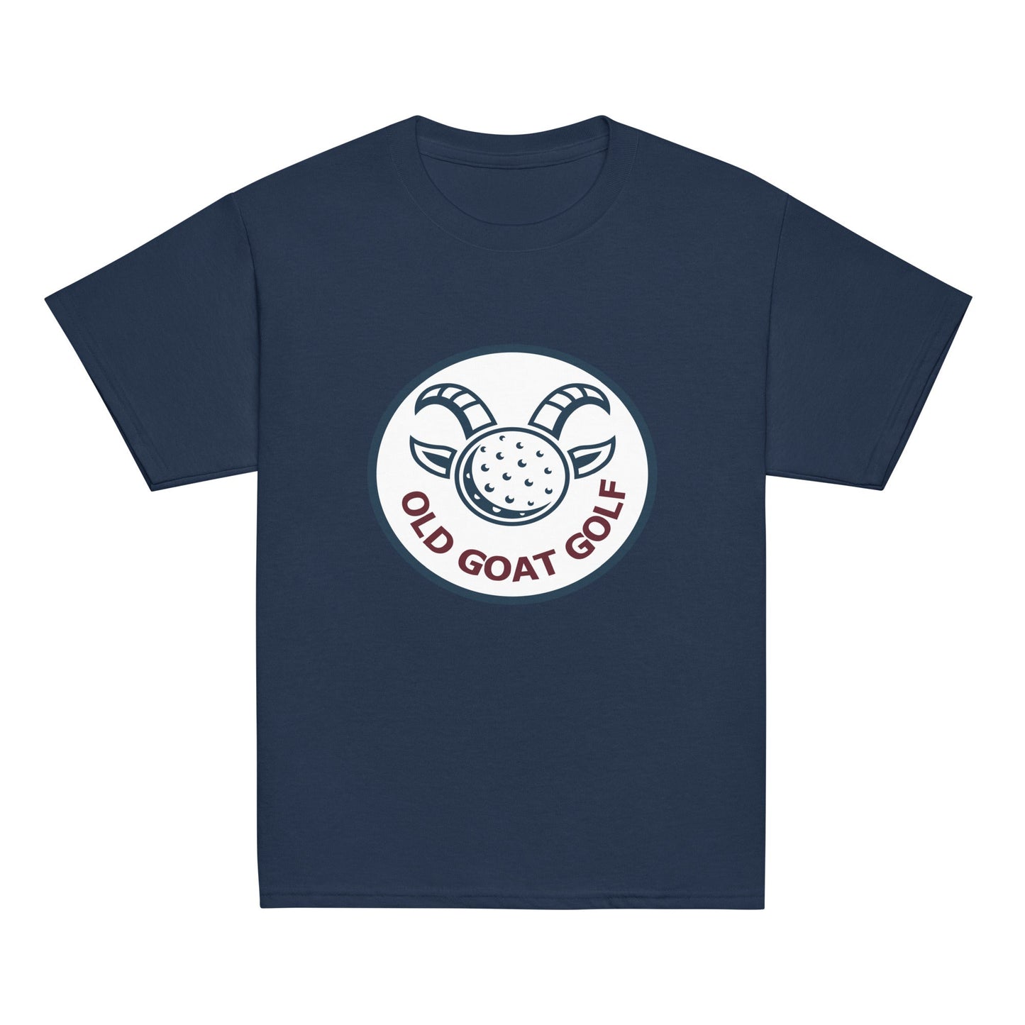 Classic | Youth T Shirt | Old Goat Golf | Badge Logo