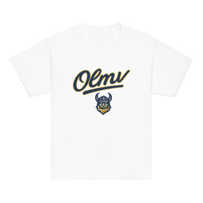 Classic | Youth T Shirt | OLMV Vikings | Script Logo