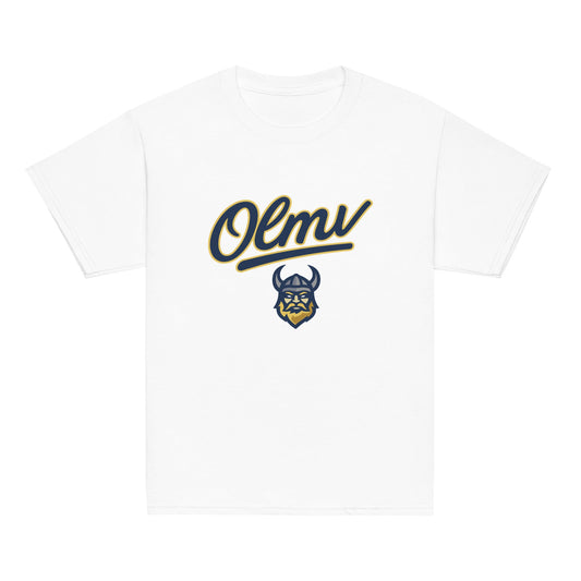 Classic | Youth T Shirt | OLMV Vikings | Script Logo