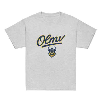Classic | Youth T Shirt | OLMV Vikings | Script Logo
