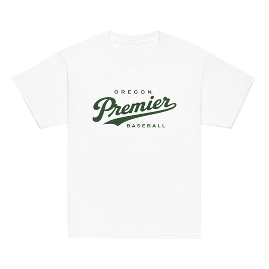 Classic | Youth T Shirt | Oregon Premier Baseball | Premier Logo