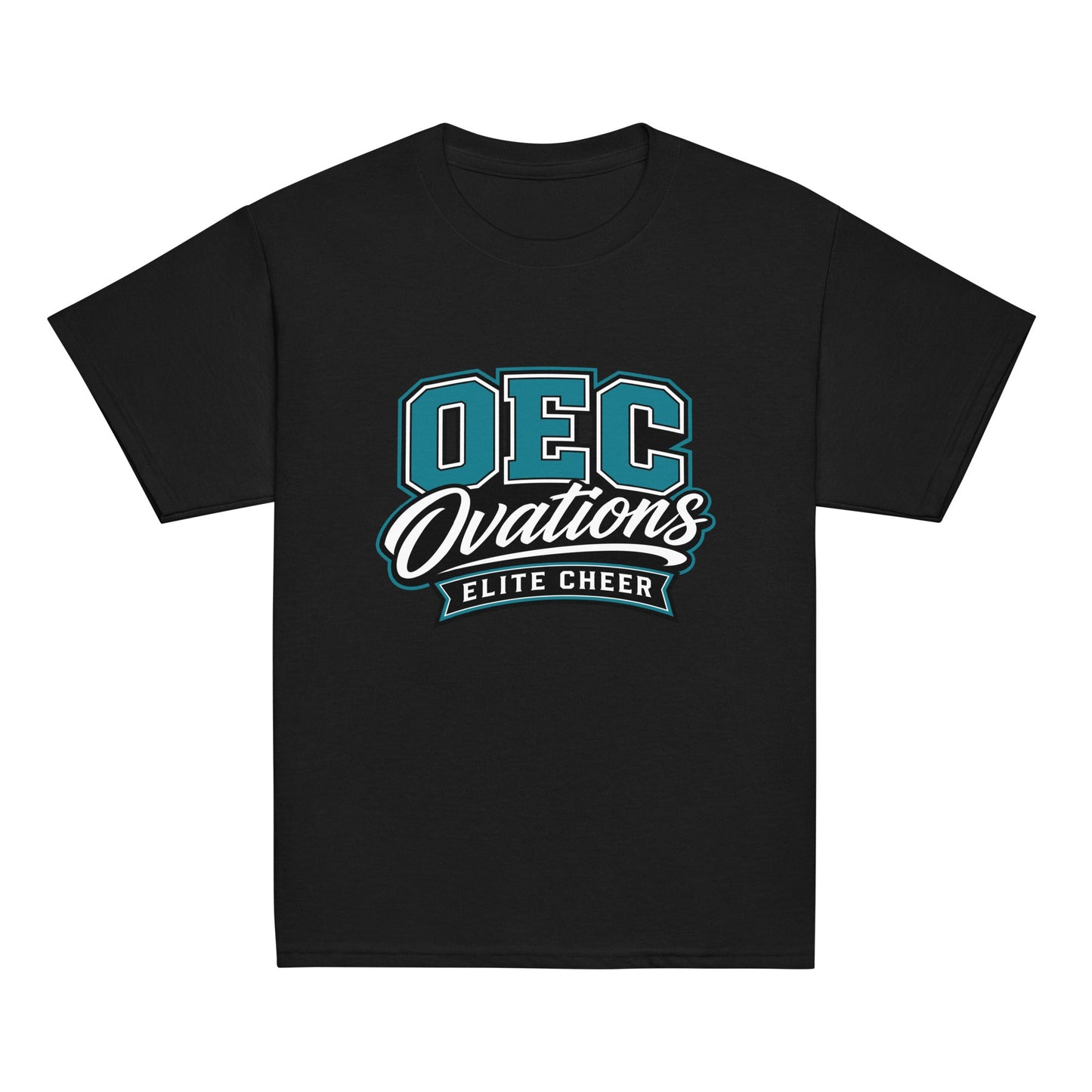 Classic | Youth T Shirt | Ovations Elite Cheer | Crest Logo