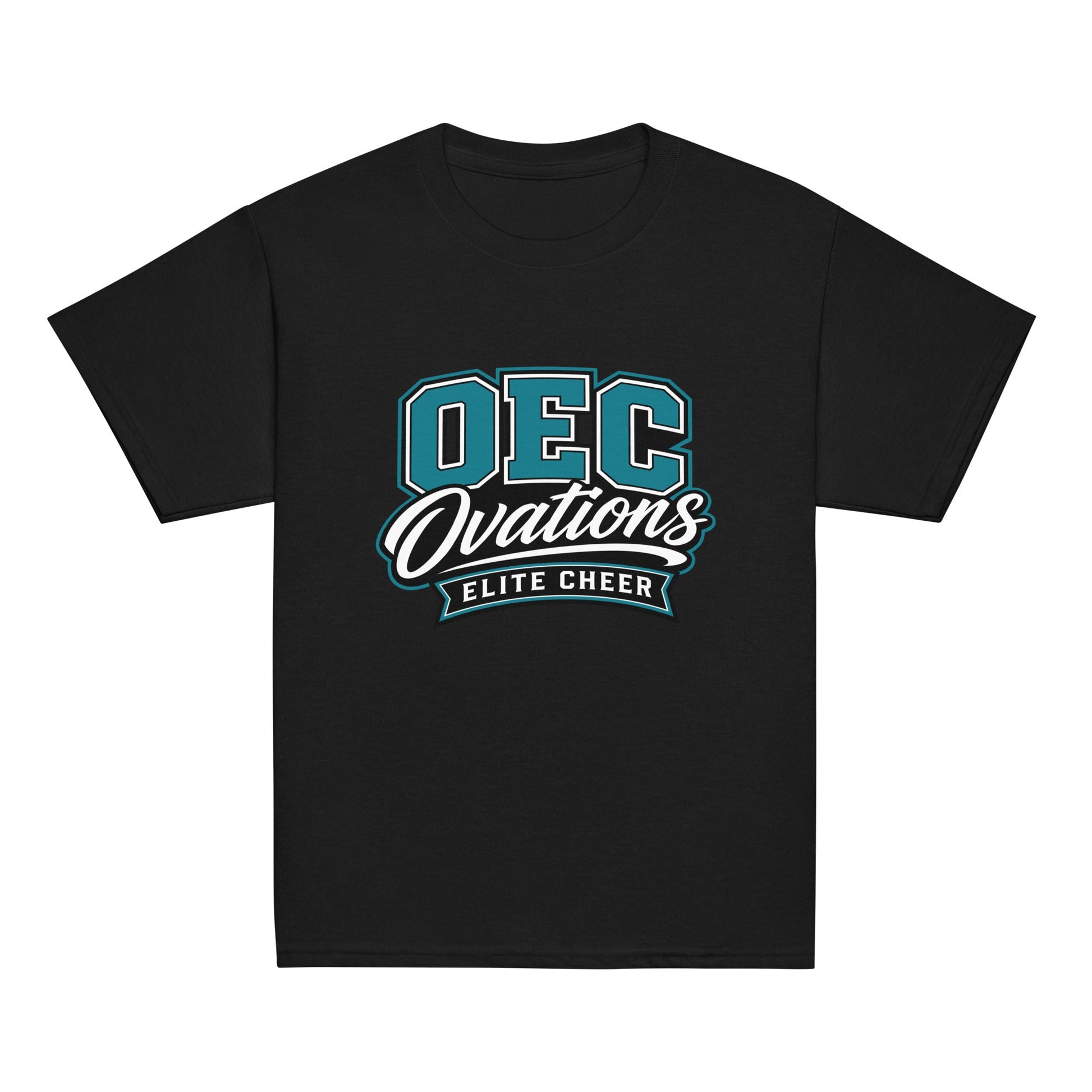 Classic | Youth T Shirt | Ovations Elite Cheer | Crest Logo