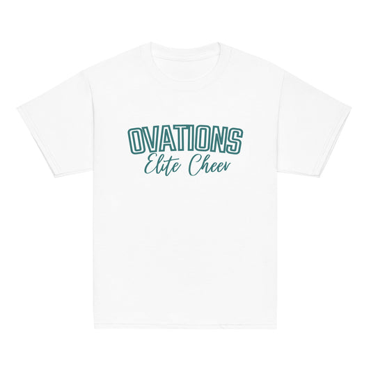 Classic | Youth T Shirt | Ovations Elite Cheer | Vanguard Logo