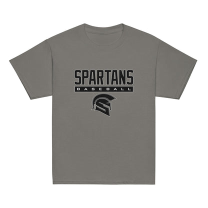 Classic | Youth T Shirt | Owings Mills Spartans Baseball | Crest Logo