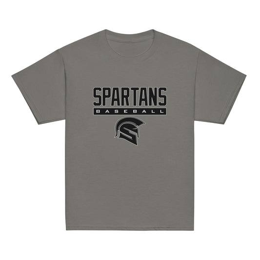 Classic | Youth T Shirt | Owings Mills Spartans Baseball | Crest Logo