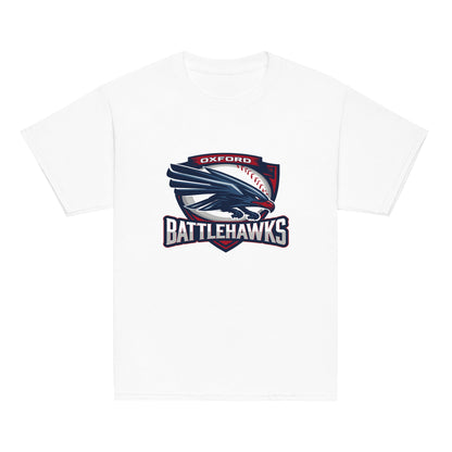 Classic | Youth T Shirt | Oxford Battlehawks 13U | Badge Logo