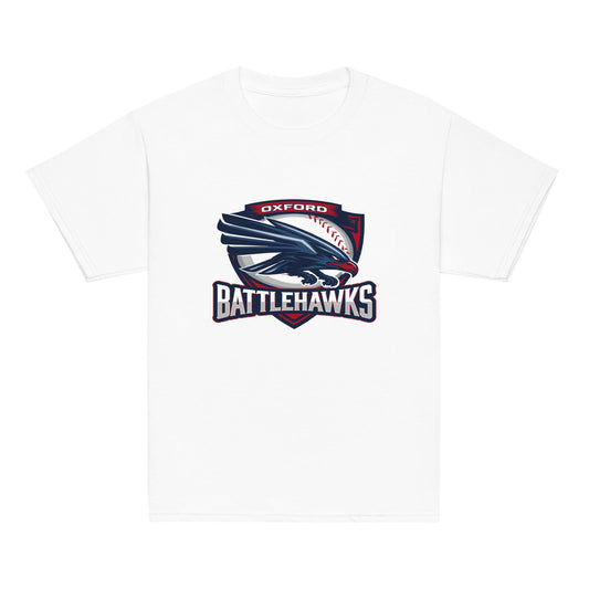 Classic | Youth T Shirt | Oxford Battlehawks 13U | Badge Logo