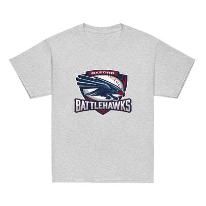 Classic | Youth T Shirt | Oxford Battlehawks 13U | Badge Logo