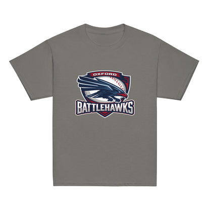 Classic | Youth T Shirt | Oxford Battlehawks 13U | Badge Logo