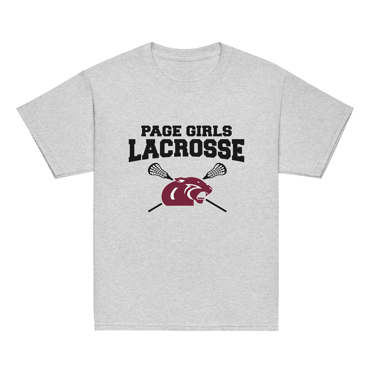 Classic | Youth T Shirt | Page Middle Girls Lacrosse