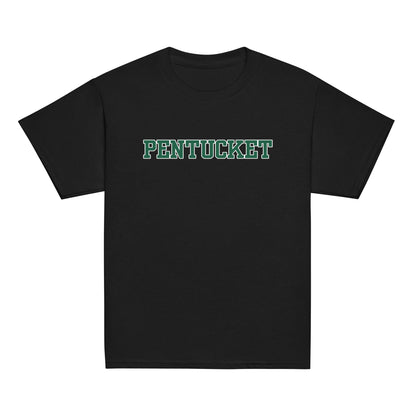 Classic | Youth T Shirt | Pentucket Youth Football and Cheer | Script Logo