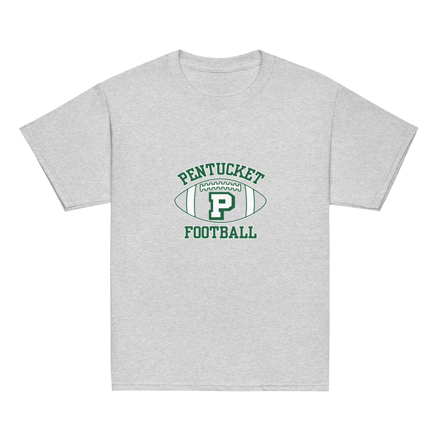 Classic | Youth T Shirt | Pentucket Youth Football and Cheer | Varsity Badge Logo