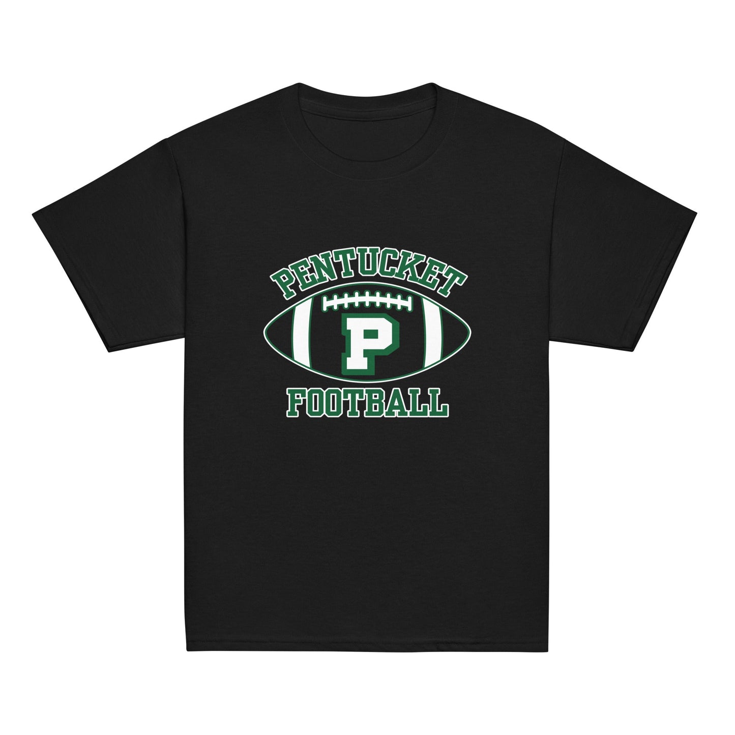 Classic | Youth T Shirt | Pentucket Youth Football and Cheer | Varsity Badge Logo