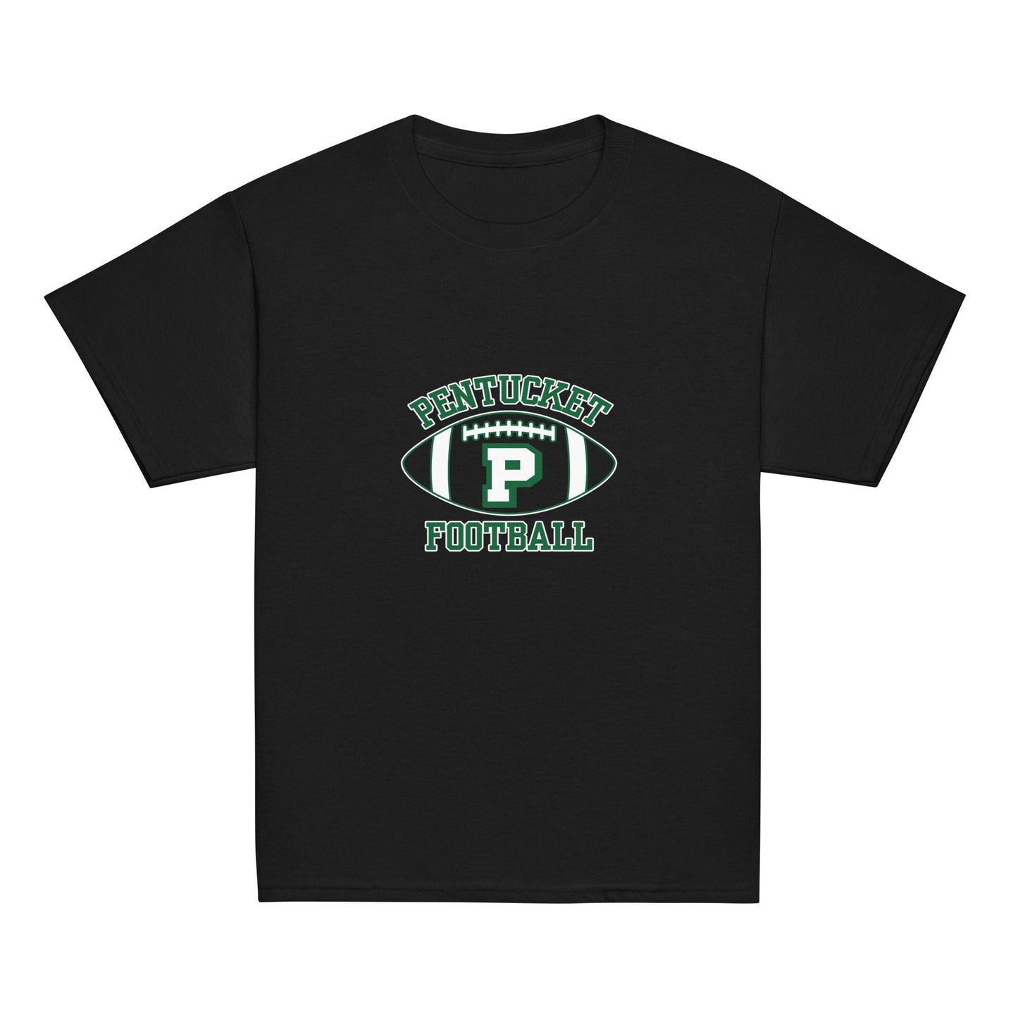 Classic | Youth T Shirt | Pentucket Youth Football and Cheer | Varsity Badge Logo