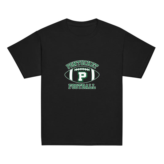 Classic | Youth T Shirt | Pentucket Youth Football and Cheer | Varsity Badge Logo