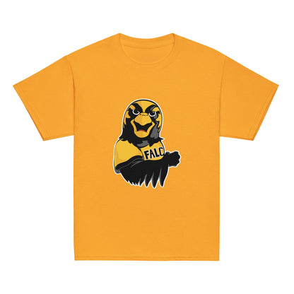 Classic | Youth T Shirt | Pfeiffer University Golf | Mascot Logo