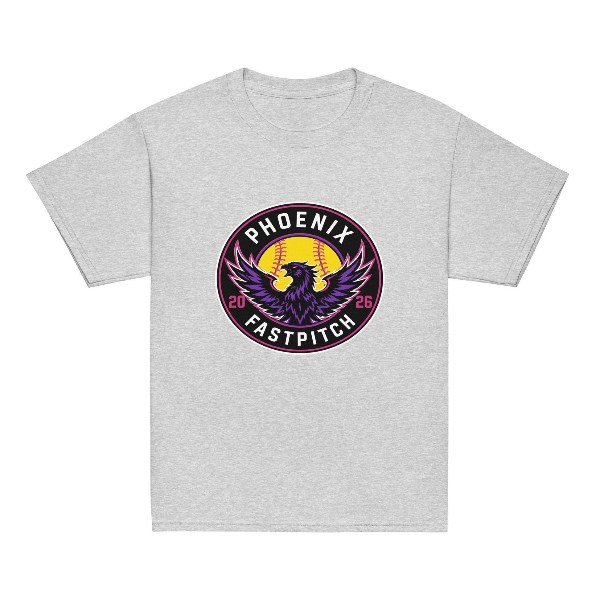 Classic | Youth T Shirt | Phoenix Fastpitch | Badge Logo