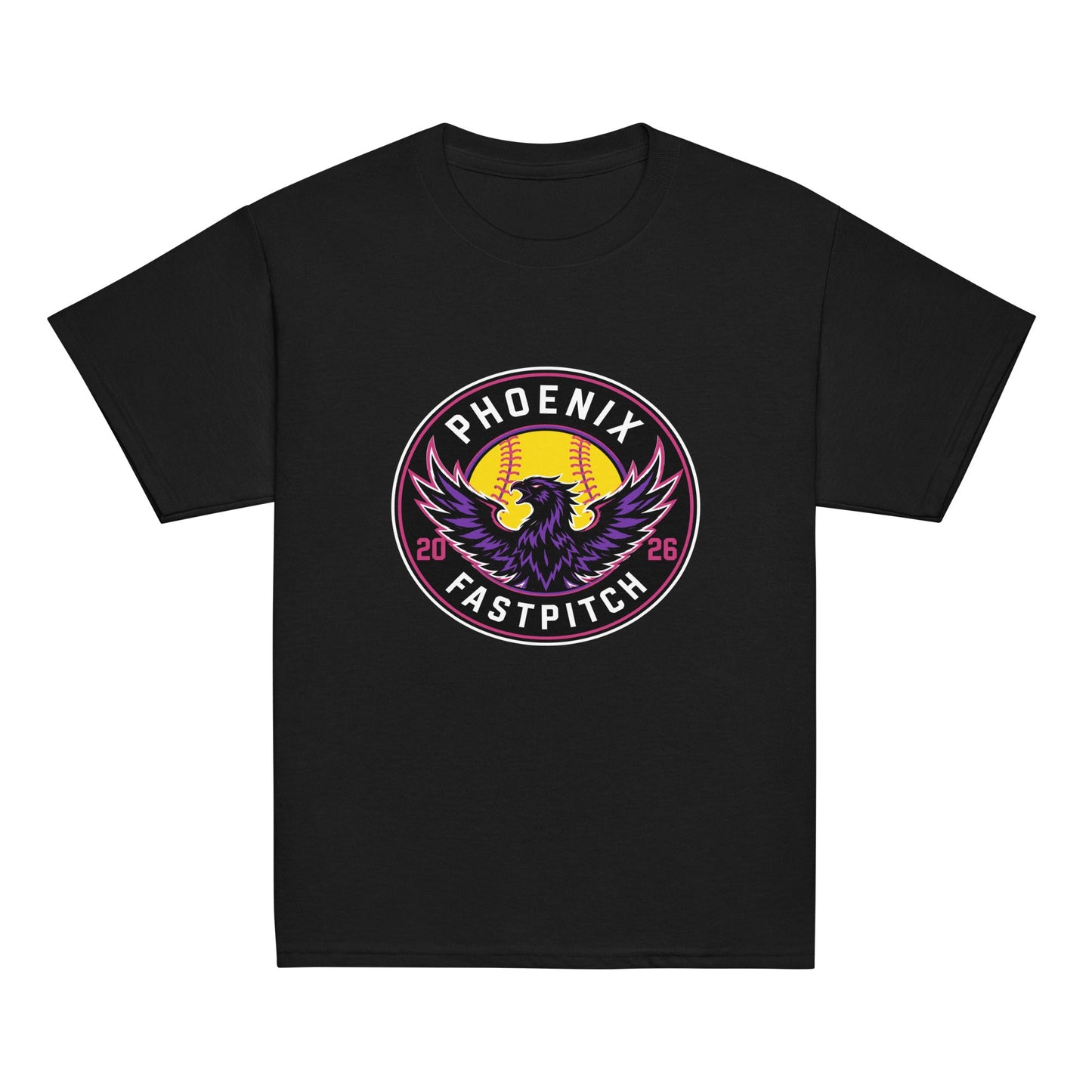 Classic | Youth T Shirt | Phoenix Fastpitch | Badge Logo