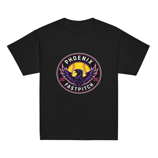 Classic | Youth T Shirt | Phoenix Fastpitch | Badge Logo