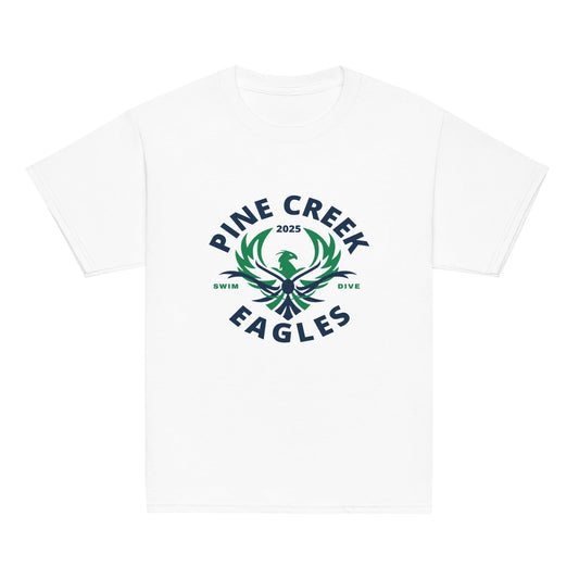 Classic | Youth T Shirt | PINE CREEK SWIM & DIVE | Swim & Dive Logo