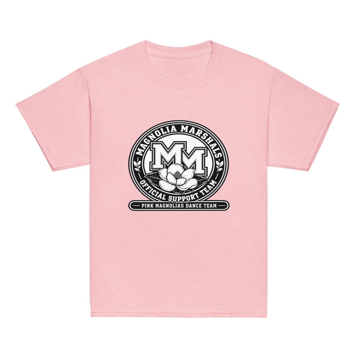 Classic | Youth T Shirt | Pink Magnolias Dance | Emblem Logo