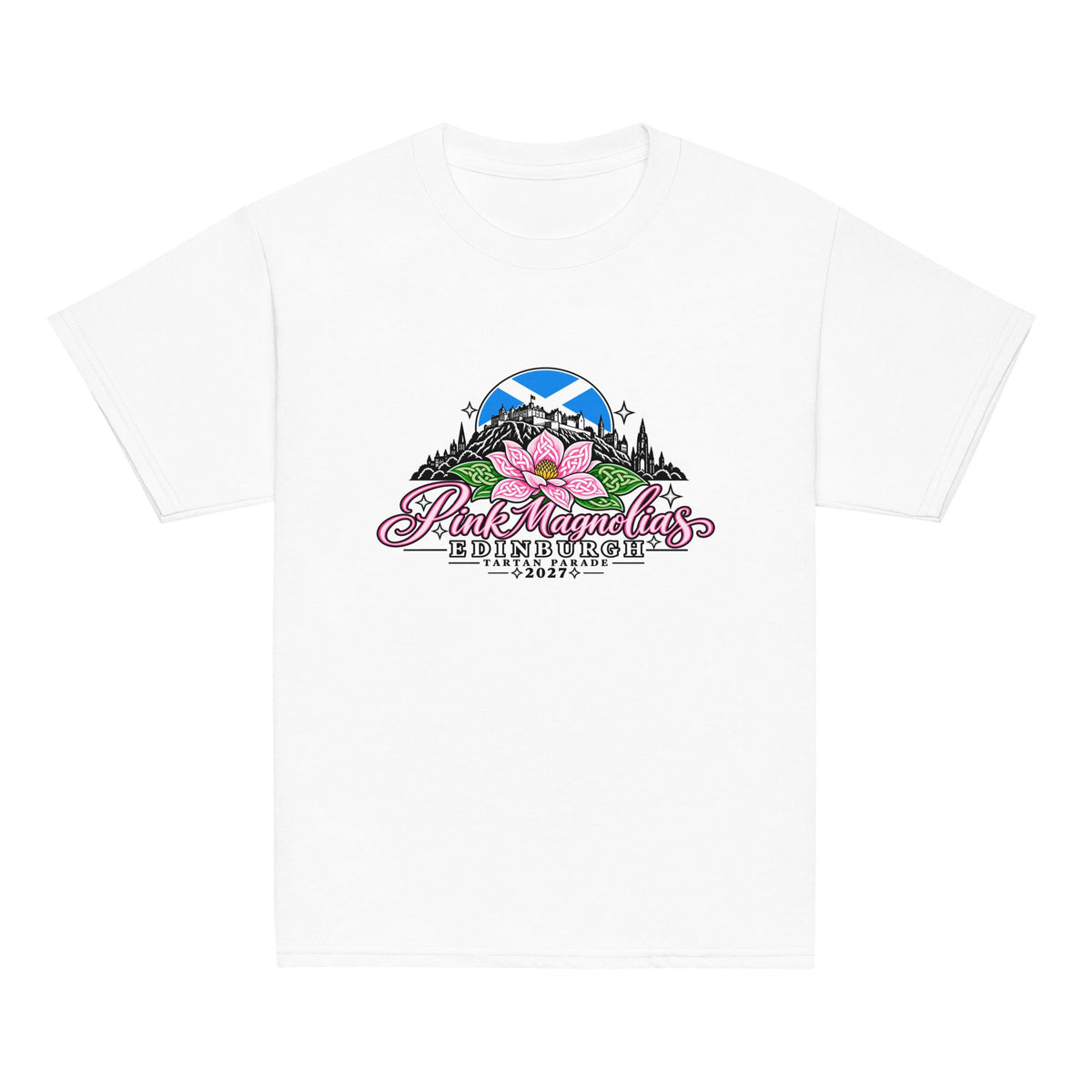 Classic | Youth T Shirt | Pink Magnolias Dance | Vanguard Logo
