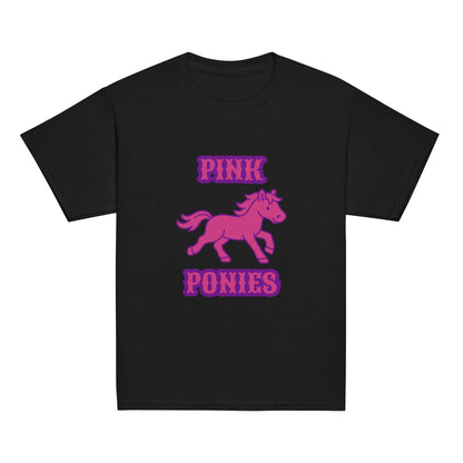 Classic | Youth T Shirt | Pink Pony Athletic Club | Emblem Logo