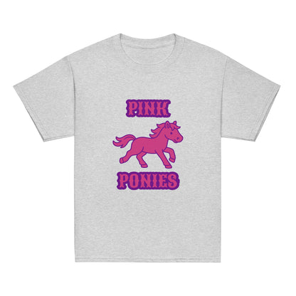 Classic | Youth T Shirt | Pink Pony Athletic Club | Emblem Logo