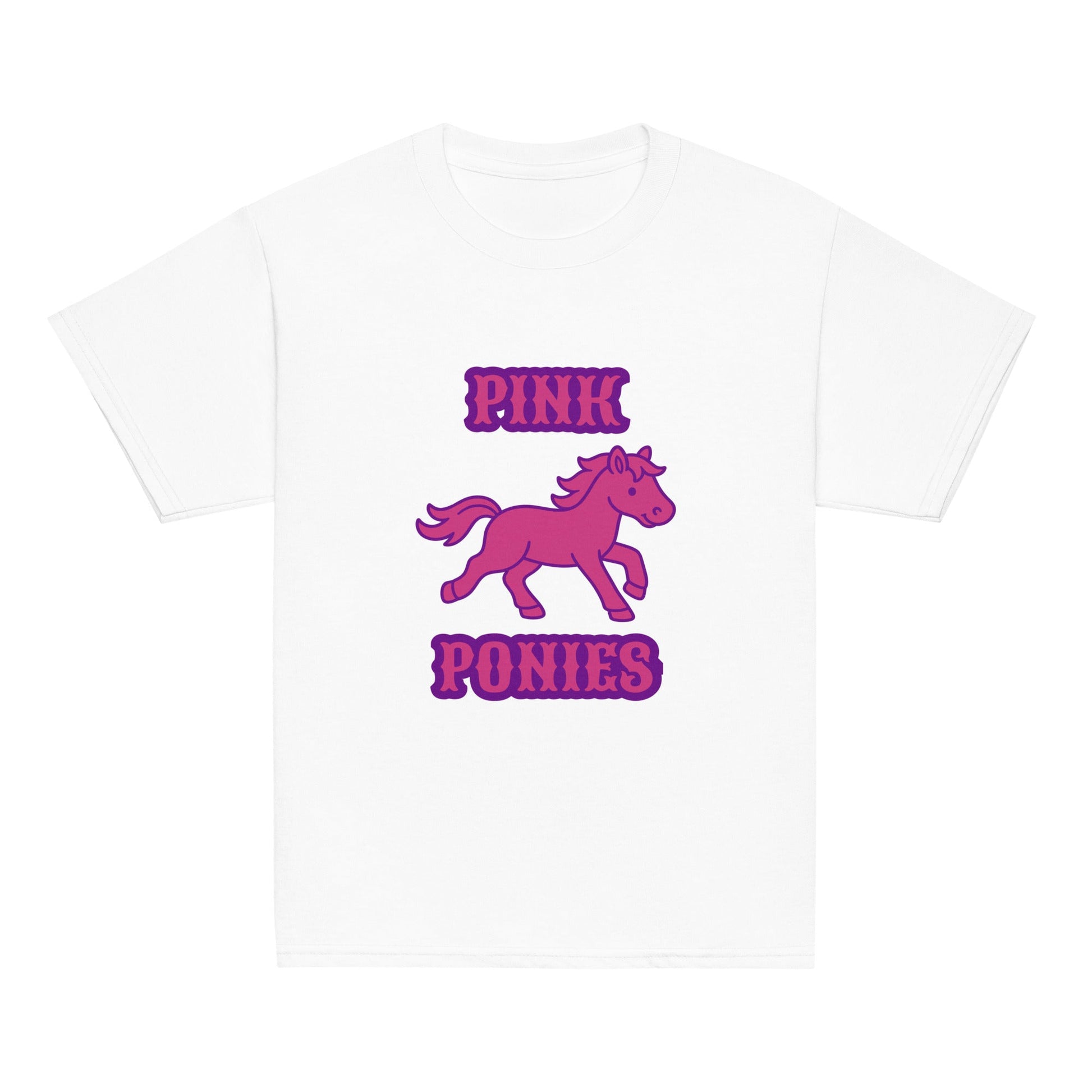 Classic | Youth T Shirt | Pink Pony Athletic Club | Emblem Logo