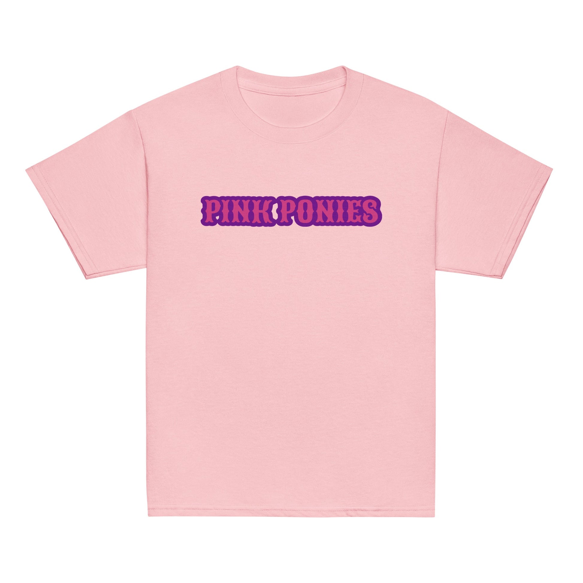 Classic | Youth T Shirt | Pink Pony Athletic Club | Script Logo