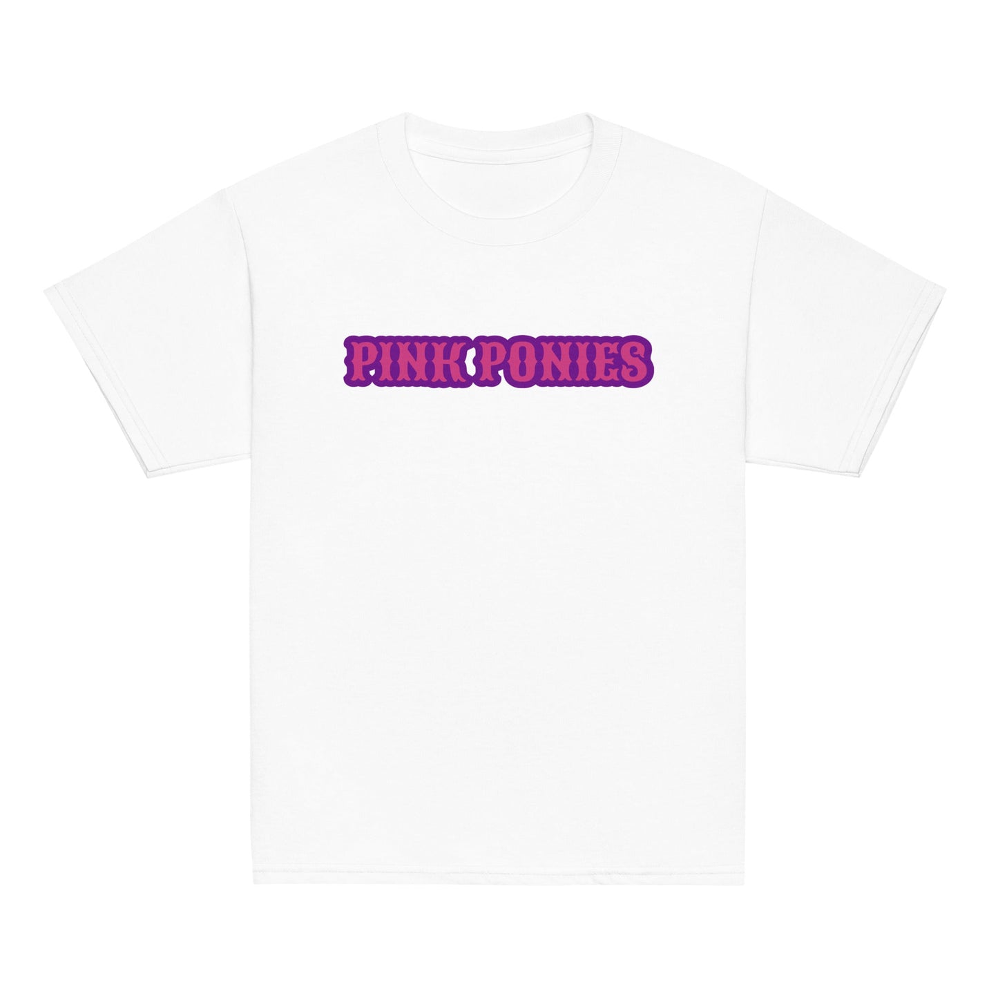 Classic | Youth T Shirt | Pink Pony Athletic Club | Script Logo