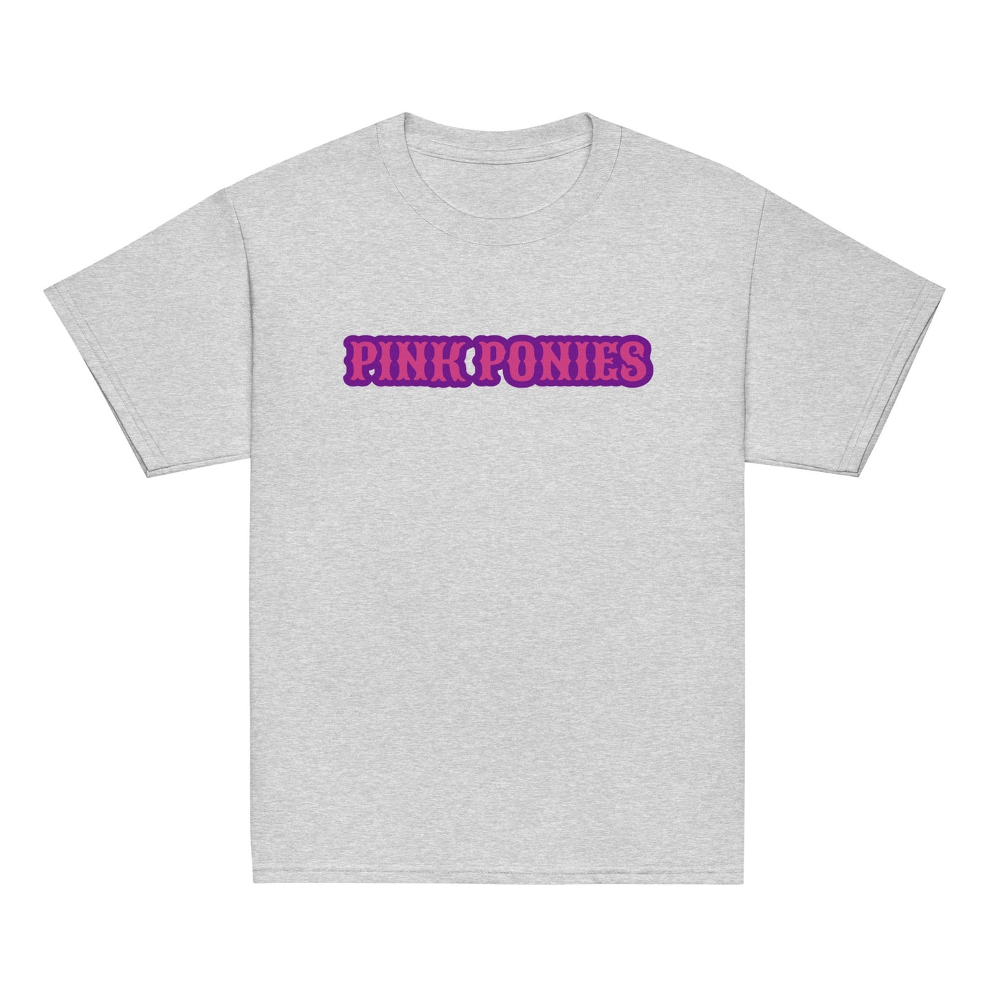 Classic | Youth T Shirt | Pink Pony Athletic Club | Script Logo