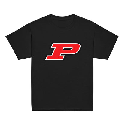 Classic | Youth T Shirt | Pisgah Rec League | Block P Logo