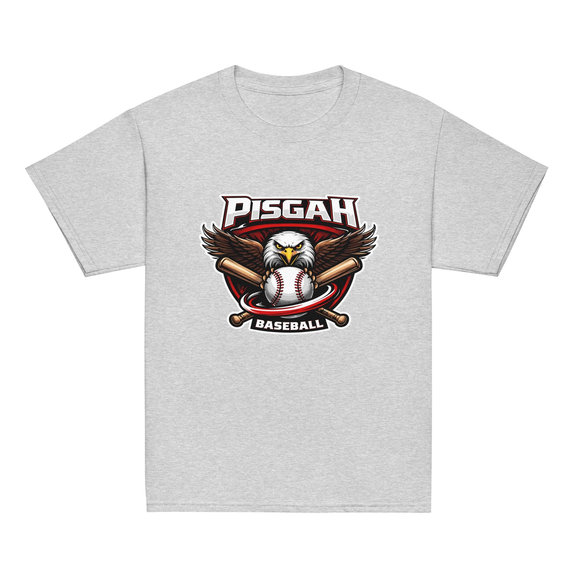 Classic | Youth T Shirt | Pisgah Rec League | Eagle Baseball Logo
