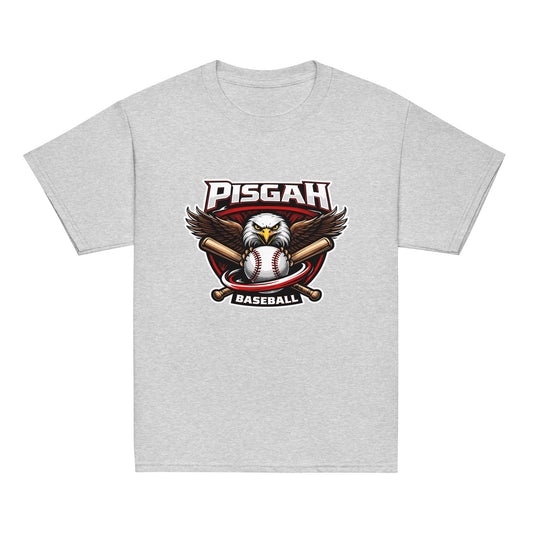 Classic | Youth T Shirt | Pisgah Rec League | Eagle Baseball Logo
