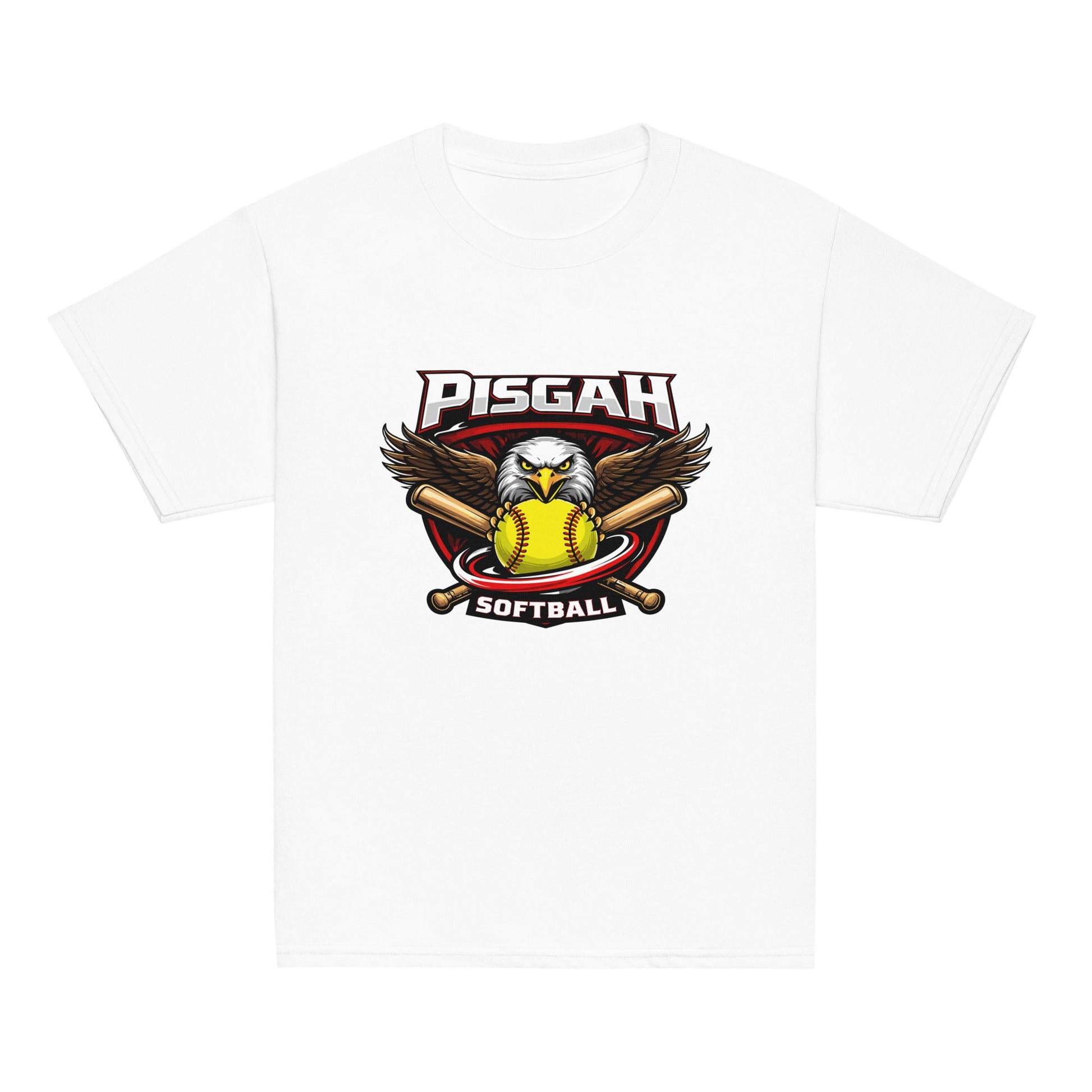 Classic | Youth T Shirt | Pisgah Rec League | Eagle Softball Logo