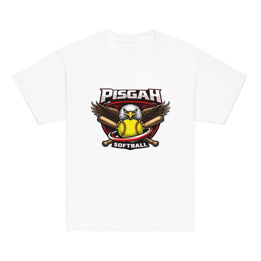 Classic | Youth T Shirt | Pisgah Rec League | Eagle Softball Logo