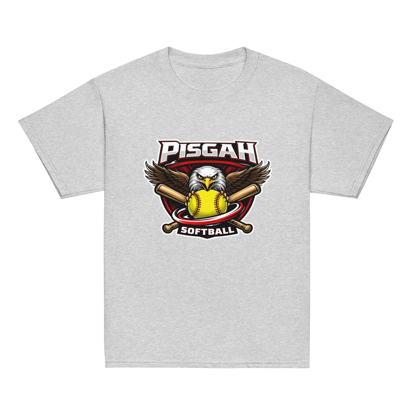 Classic | Youth T Shirt | Pisgah Rec League | Eagle Softball Logo