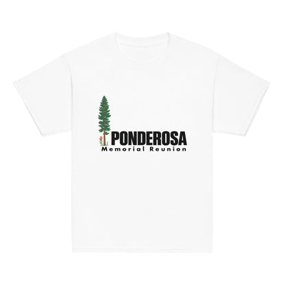 Classic | Youth T Shirt | ponderosa reunion | Memorial Logo