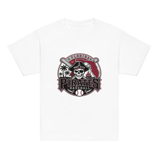 Classic | Youth T Shirt | Port City Pirates | Emblem Logo