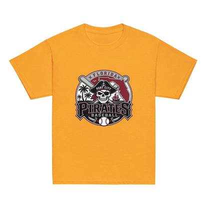 Classic | Youth T Shirt | Port City Pirates | Emblem Logo