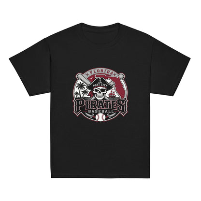 Classic | Youth T Shirt | Port City Pirates | Emblem Logo