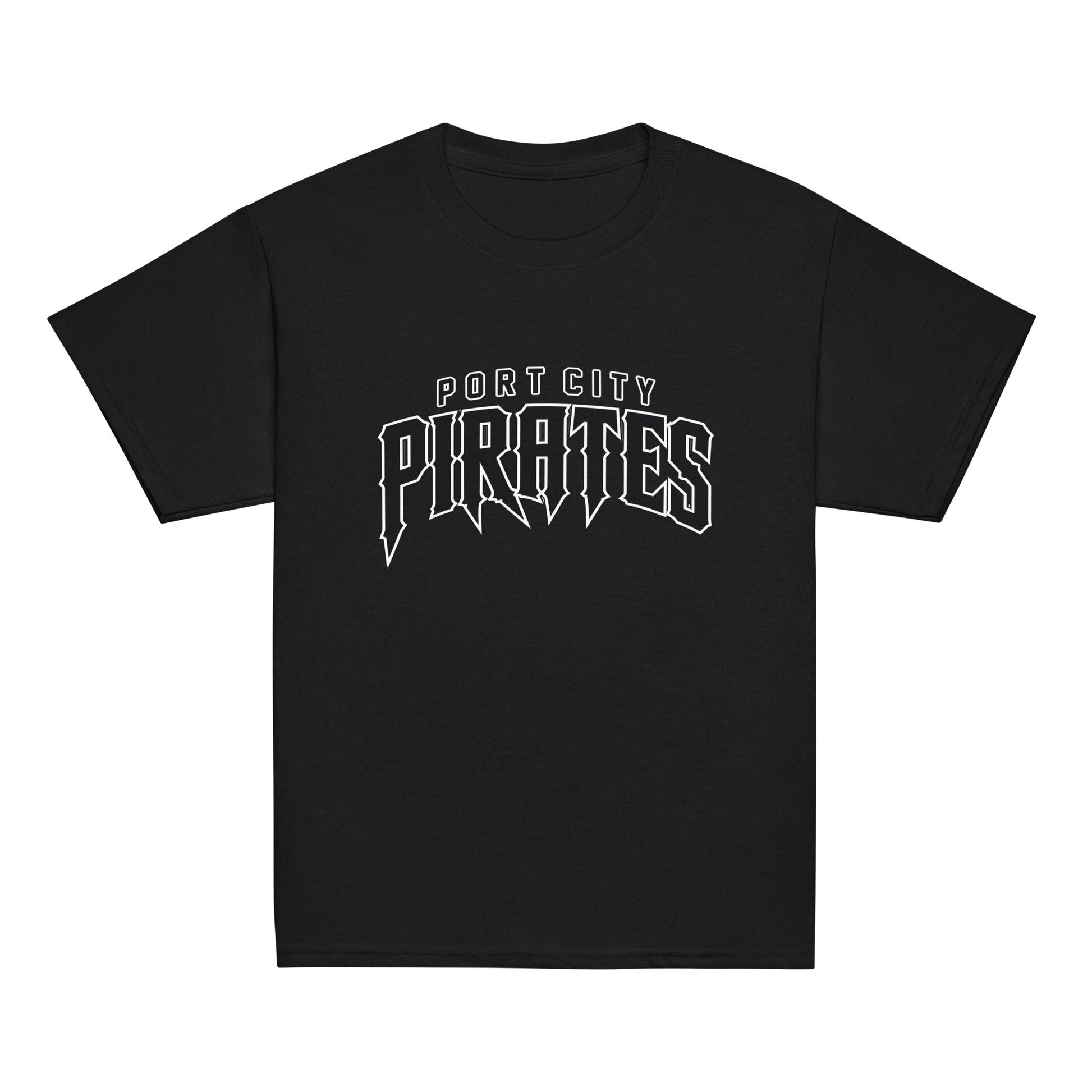 Classic | Youth T Shirt | Port City Pirates | Script Logo
