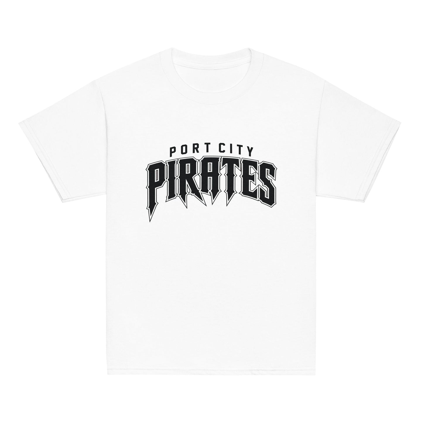 Classic | Youth T Shirt | Port City Pirates | Script Logo