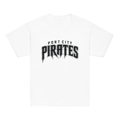 Classic | Youth T Shirt | Port City Pirates | Script Logo