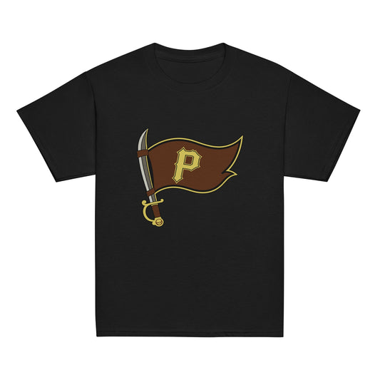 Classic | Youth T Shirt | Port City Pirates | Vanguard Flag Logo