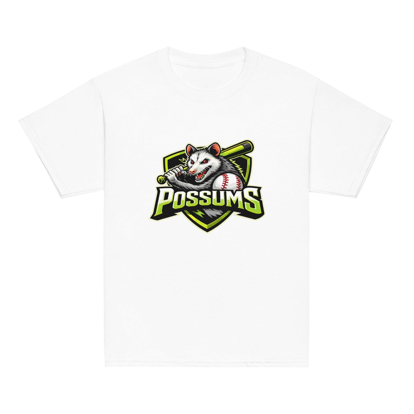 Classic | Youth T Shirt | Possums | Mascot Logo